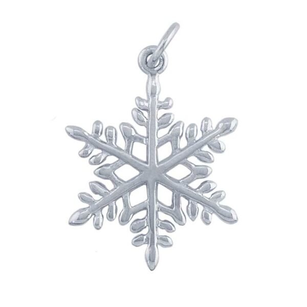 Sterling Silver Snowflake Pendant