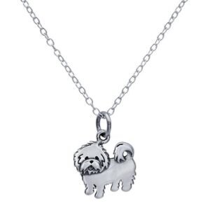 Sterling Silver Maltese Necklace